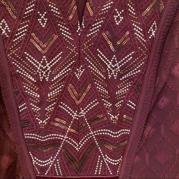 Anthro "One September" Madiran peasant blouse - Picture 9 of 11